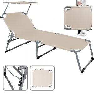 Folding Garden Sun lounger
