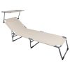 Folding Garden Sun lounger