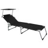Folding Garden Sun Lounger Day Bed 1