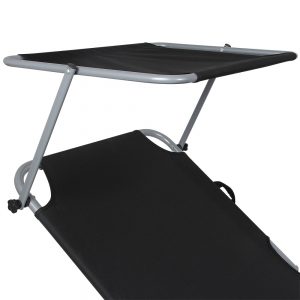 Folding Garden Sun Lounger Day Bed 1
