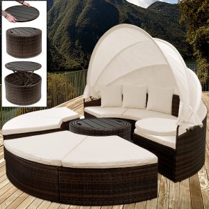 Garden Day Bed with Canopy