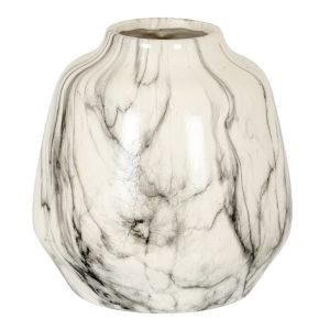 Marble Effect Olpe Vase
