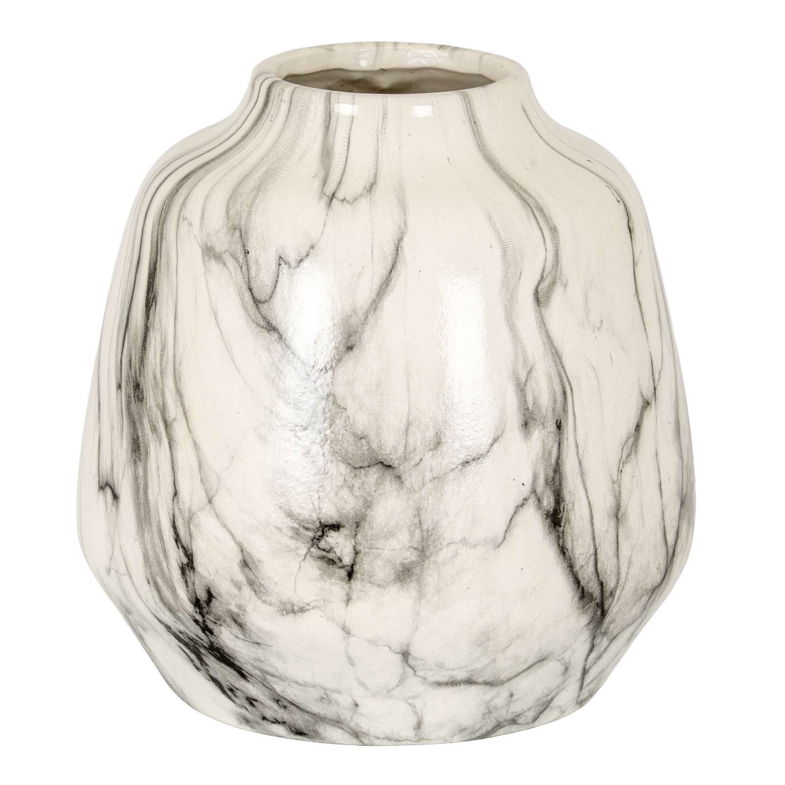 Marble Effect Olpe Vase Marble Effect Olpe Vase