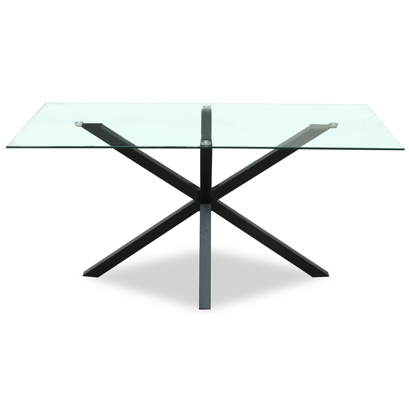 Monza Rectangular Glass Dining Table Monza Rectangular Glass Dining Table